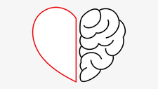 Hjerne- og hjertesymbol